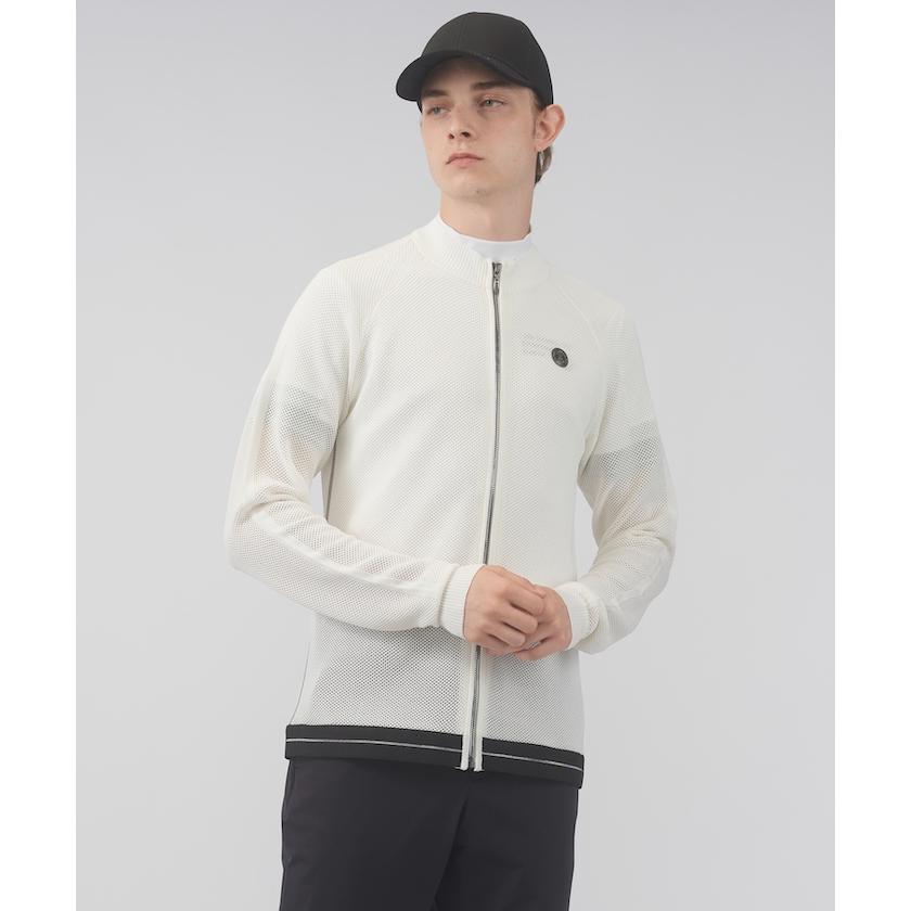 ランバンスポール ニットブルゾン セーター ジャケット ゴルフウエア
