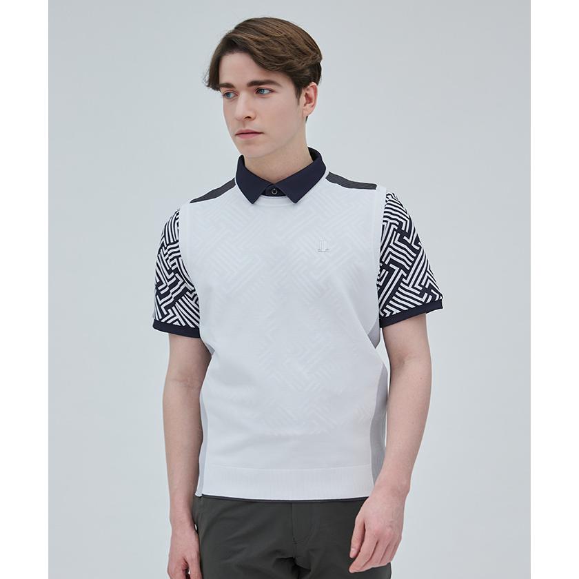 LANVIN SPORT ランバンスポール　ベスト　ニット　ストライプ　ゴルフ 楽天市場】ランバン スポール LANVIN SPORT VMV5011A6 メンズ