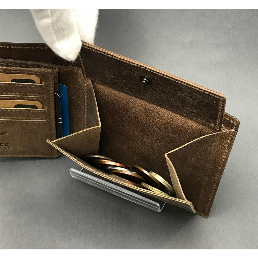 30％OFF】【MAVERICK】ジョーダン 二つ折り財布 11.5x9.5 トープ【MVJ