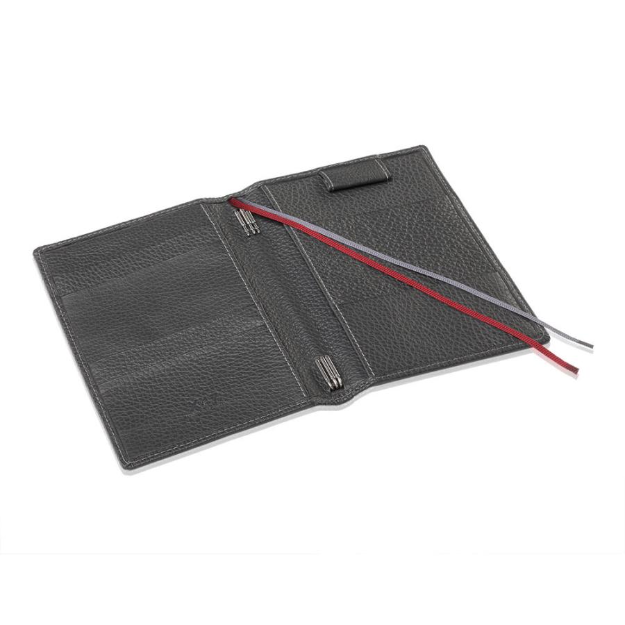 KNOX オーセン システム手帳 A5サイズ ダブルホック ブラック オーセン 
