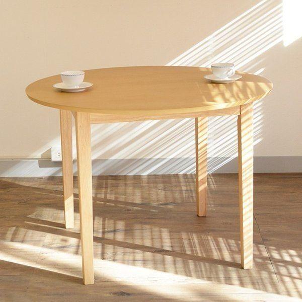 ダイニングテーブル 丸型 100 おしゃれ 北欧 オーク Brook Tb100 デザイン 家具 D Vector Project 通販 Yahoo ショッピング