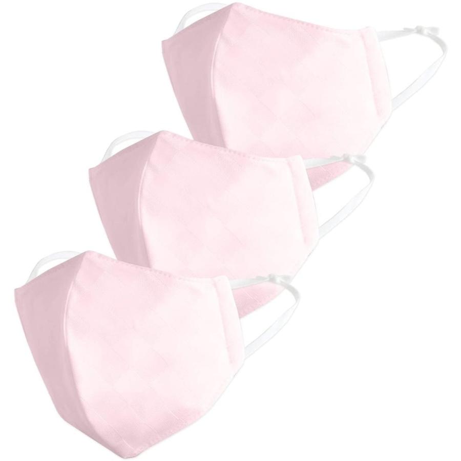 格安即決 キョウエツ マスク シルク シルクマスク 小杉織物 抗ウイルス 絹マスク 日本製 秋冬 メンズ レディース 3枚セット 白ピンク M 年最新海外 Aleefsurgical Com