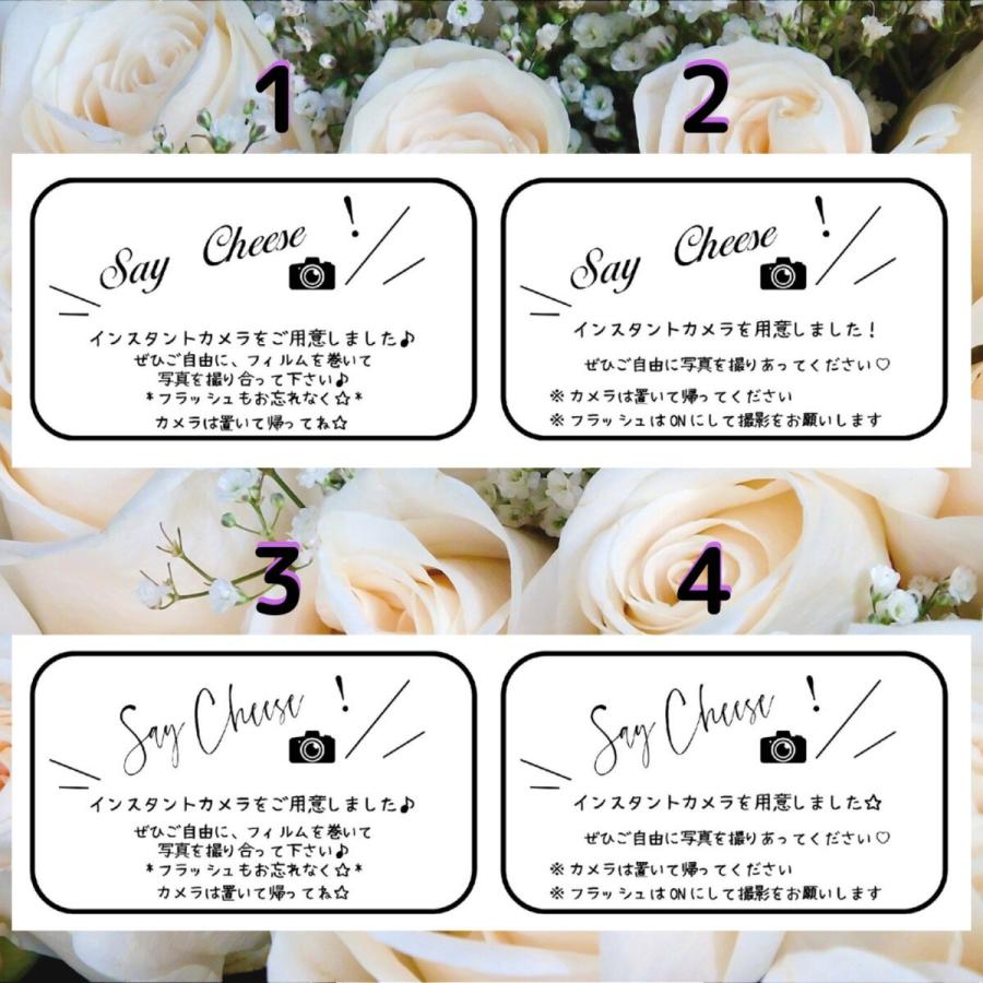 写ルンです 結婚式 カメラタグ ペーパーアイテム ウェディング