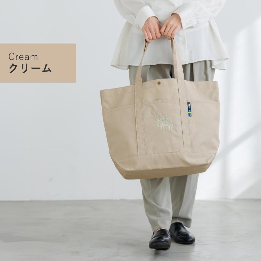 moz モズ トートバッグ レディース 大きめ A4 縦 軽量 軽い はっ水 大容量 LLサイズ 肩掛け マザーズバッグ トート 保育園 かわいい おしゃれ 無地 メンズ 北欧 | moz | 20