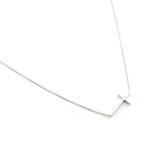 【関税込】TAI タイ ジュエリー◆HORIZONTAL クロス ネックレス Ron Herman TAI JEWELRY(タイジュエリー) クロスネックレス
