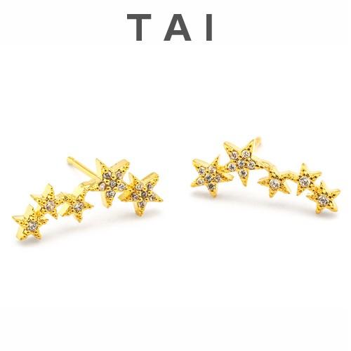 ロンハーマン別注 HARPO Star スター　ピアス Harpo（アルポ） ピアス 「HARPO」シルバー ロングピアス スター 星