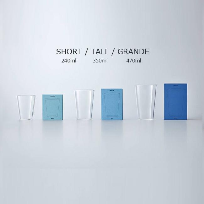 THE GLASS CLEAR TALL 350ml ザ・グラス トールサイズ タンブラー 耐熱 120度 クリアー 日本製 ガラス 硝子