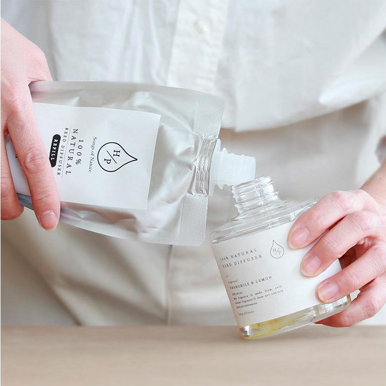 Songs of Nature HP リードディフューザー詰め替え 180ml ART LABO アロマ ルームフレグランス 天然成分100％ | 