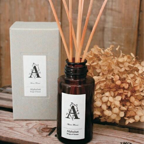 送料無料 Songs of Nature アルファベット - リード ディフューザー オイル 120ml Alphabet Reed ...