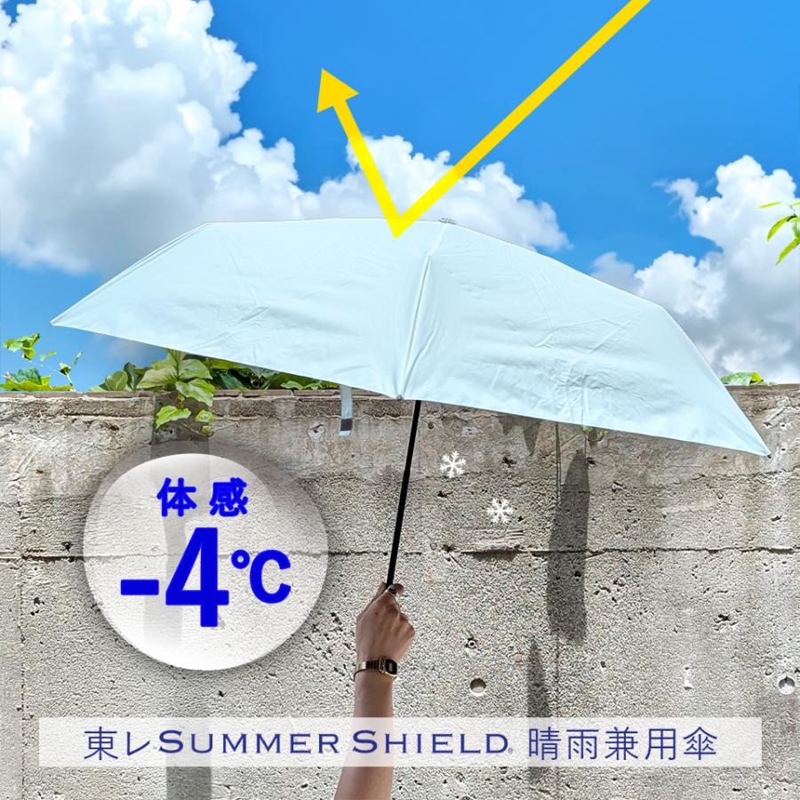 折りたたみ日傘 東レ サマーシールド 遮熱 遮光 UVカット メンズ