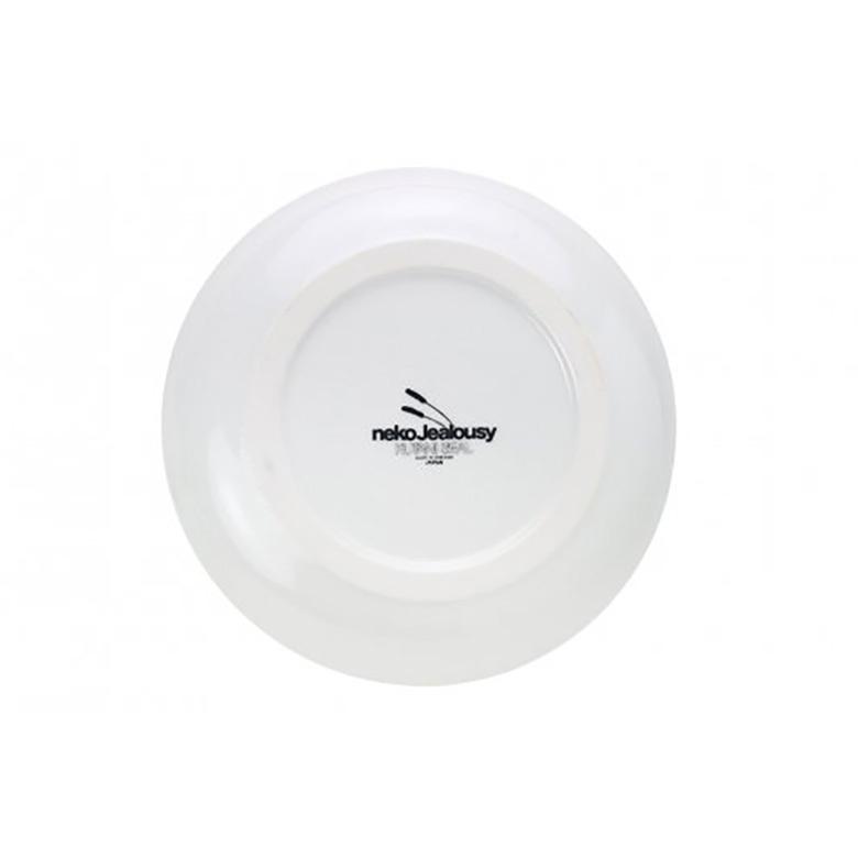 KUTANI SEAL ネコジェラシープレートM 皿 猫 ねこ 九谷焼 クタニシール