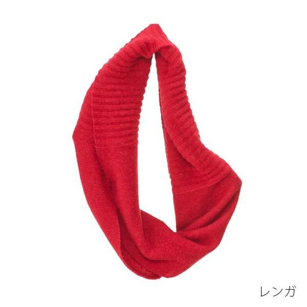 サイフク tsutsu スヌード / なめらかアルパカ ガーター編み 秋 冬