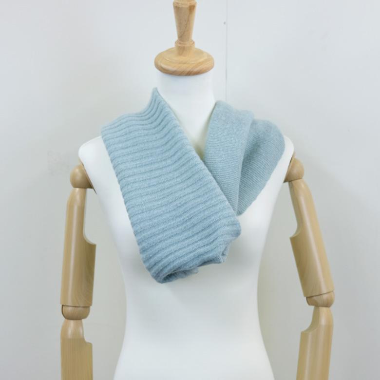 サイフク tsutsu スヌード / なめらかアルパカ ガーター編み 秋 冬