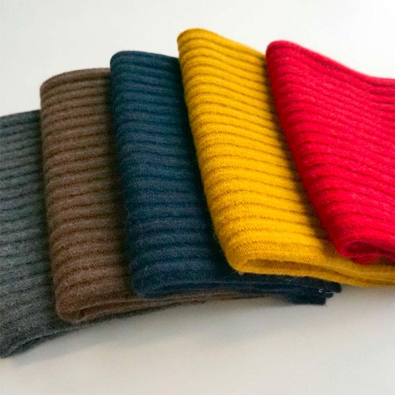 サイフク tsutsu スヌード / なめらかアルパカ ガーター編み 秋 冬