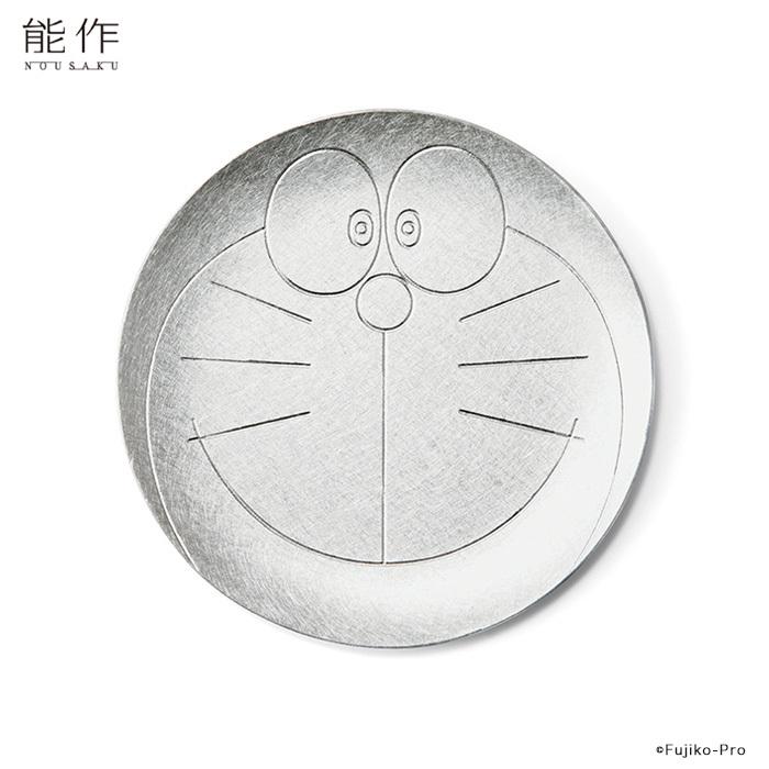 ドラえもん 能作 錫製品 コースター置物 新品 能作 ドラえもん小皿 錫100％ デザート アクセサリートレー コースター