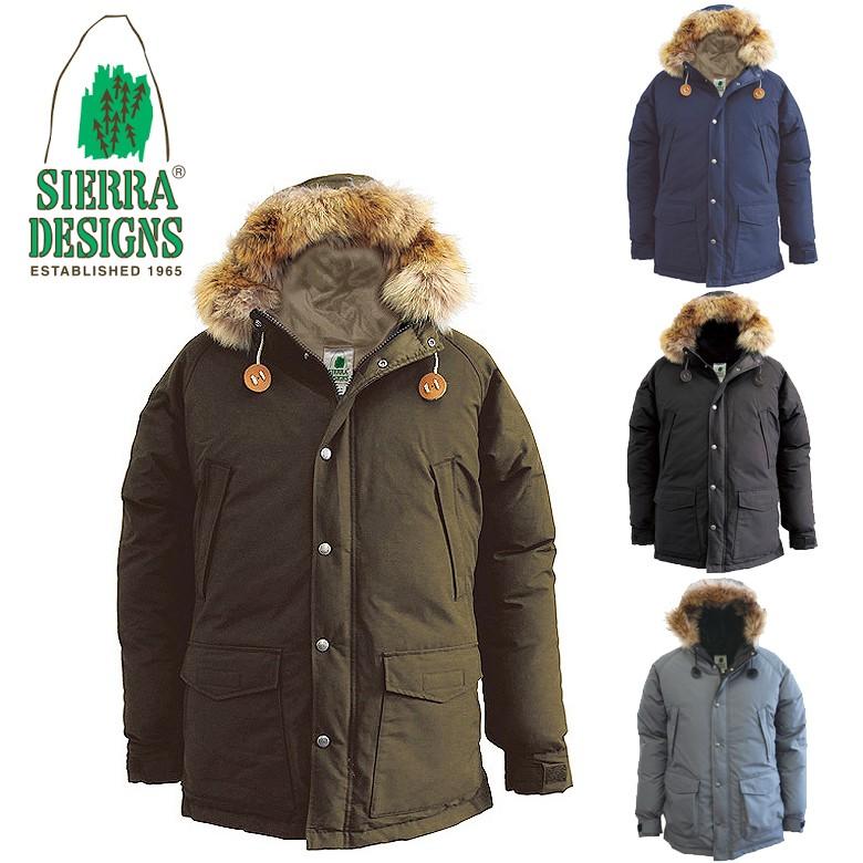 SIERRA DESIGNS シエラデザイン ダウンパーカー リアルファー付き