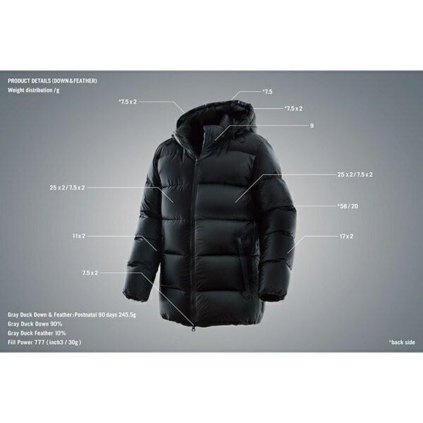 南極観測隊の為のダウンウェア ZANTER が基盤 THE MONSTER SPEC&reg; DOWN JACKET BLACK｜designers-labo-jp｜04