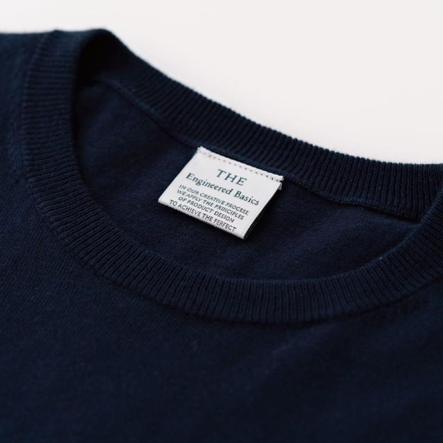 THE コットンカシミヤ クルーネックセーター SWEATER Crew neck 
