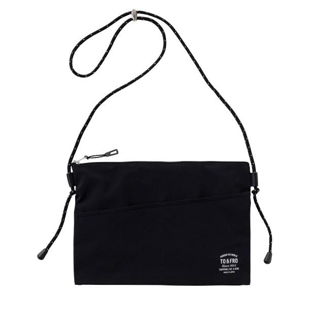 TO&FRO パッカブルポーチ サコッシュ A5サイズ PACKABLE POUCH SQUARE