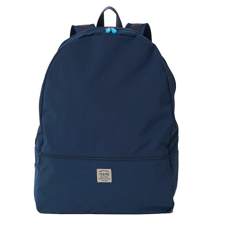 TO&FRO ネイビー メッシュリュック　と　パッカブルポーチのセット TO&FRO TO＆FRO BACKPACK - PLAIN - バックパック リュック 耐久撥水