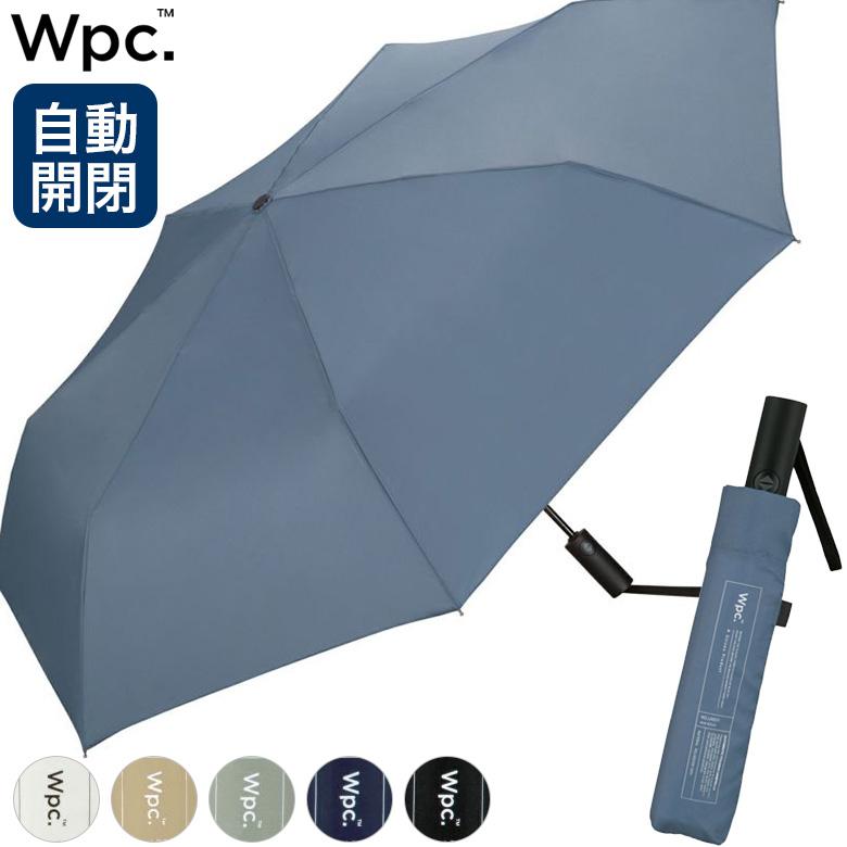 Wpc. 折りたたみ雨傘 自動開閉 晴雨兼用 UNISEX AUTOMATIC FOLD