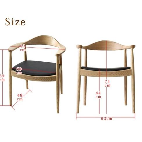 ハンス・J・ウェグナー The Chair(ザ・チェア）ナチュラル+PVC座面