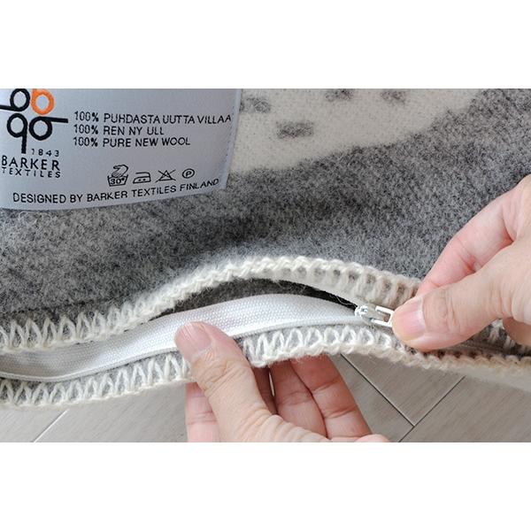 ショップ quatre saisons barker textile クッションカバー2枚 楽天