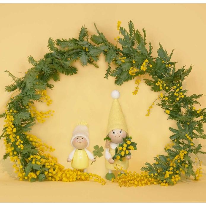 NORDIKA nisse ノルディカ ニッセ ミモザを持った女の子 - Spring