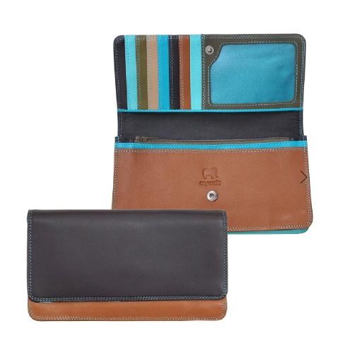 Mywalit (マイワリット) Medium Matinee Wallet 長財布 チョコレート 