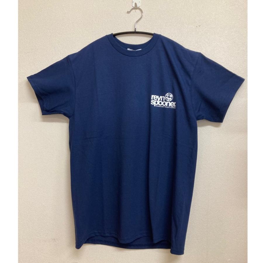 REYN SPOONER(レインスプーナー) LOGO T-SHIRT ロゴ Tシャツ Navy ネイビー　｜designhouse