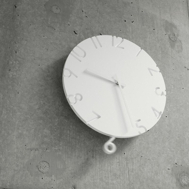 Lemnos（レムノス） 掛け時計 CARVED SWING /（NTL15-11） : DESIGN