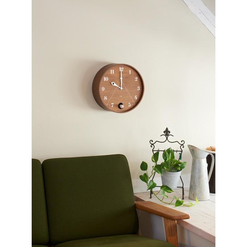 【新品・未使用】Lemnos PACE カッコー時計 LC11-09 BW Amazon.co.jp: レムノス カッコー時計 アナログ 天然色木地茶 PACE