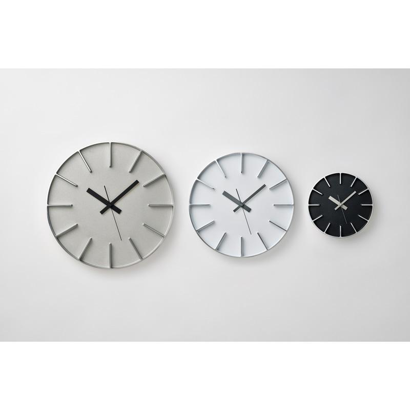 レムノス Lemnos 掛け時計 edge clock AZ-0115 BK / ブラック : DESIGN