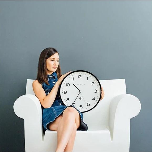 NEW GATE(ニューゲート) 掛け時計 Echo Number Three NUMTHR129K