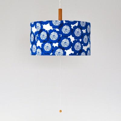 北欧デザイン生地ペンダントランプシェード　STUDIOHILLA スタジオヒッラ クッキア 灯具付き（3灯）セット （シェード4色）