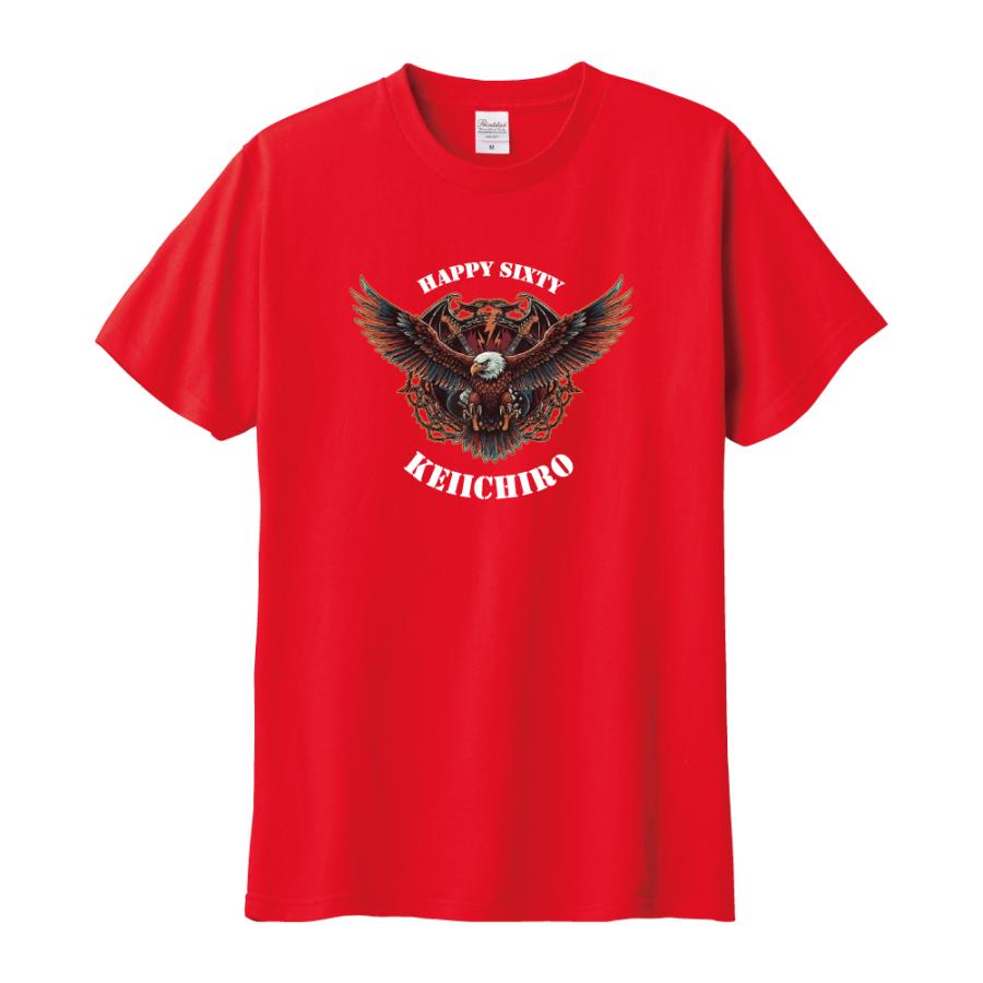 還暦祝い Tシャツ（バンド風B）ロック プレゼント 名入れ無料 男性
