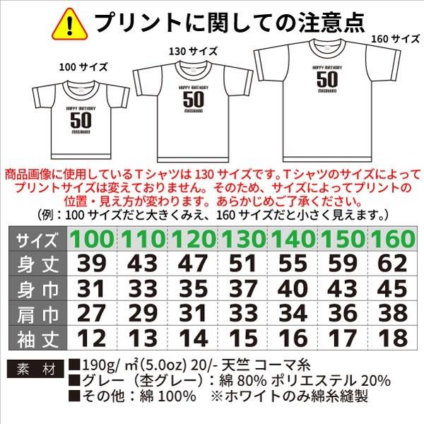 ご飯が大好きなお子さんに！名入れ(GOHAN)Tシャツ キッズ 普段使いはもちろん誕生日やイベントのギフトにも 男の子 女の子 子供 名前入り プレゼント｜designjunction｜05