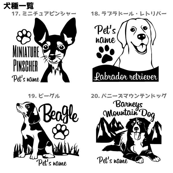 犬 ドッグ Tシャツ 愛犬 名前 犬種 メンズ レディース 男女兼用 ドッグ O1 T012 デザインジャンクション 通販 Yahoo ショッピング