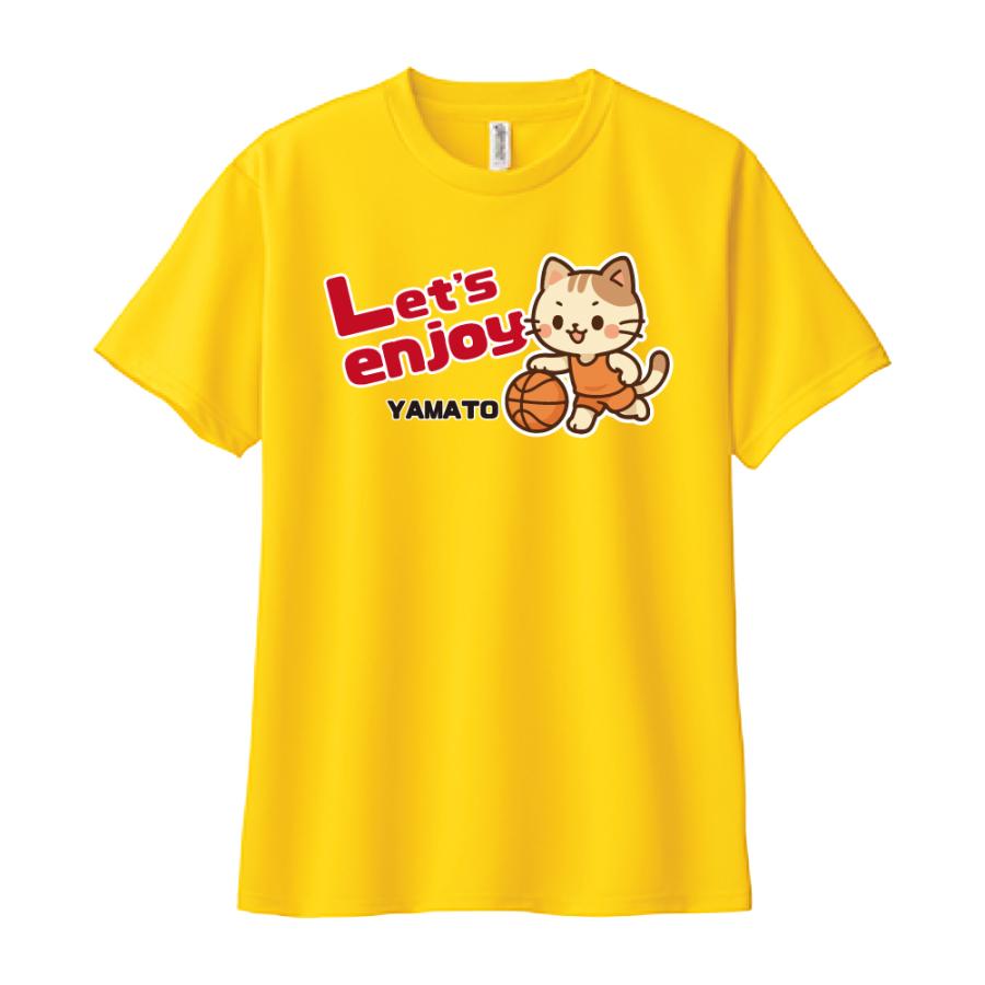 バスケ ドライ Tシャツ 吸汗 速乾 メッシュ オリジナル 名入れ無料