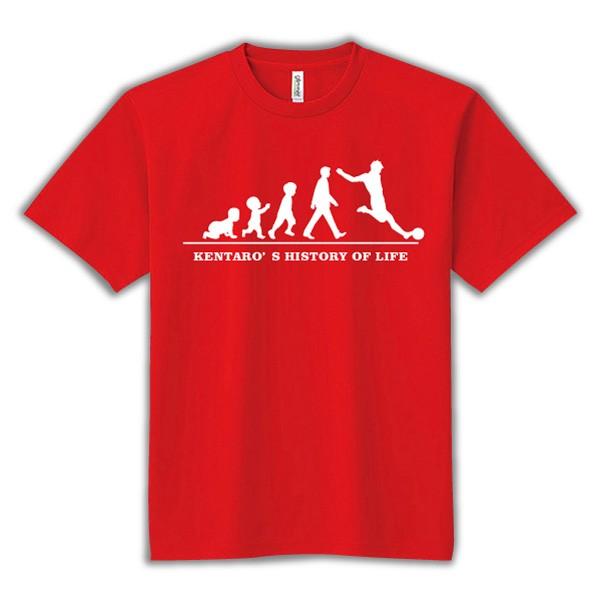 サッカー ドライ Tシャツ 吸汗 速乾 メッシュ オリジナル 名入れ無料