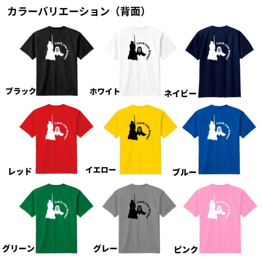 剣道 ドライ Tシャツ 吸汗 速乾 メッシュ オリジナル 名入れ無料