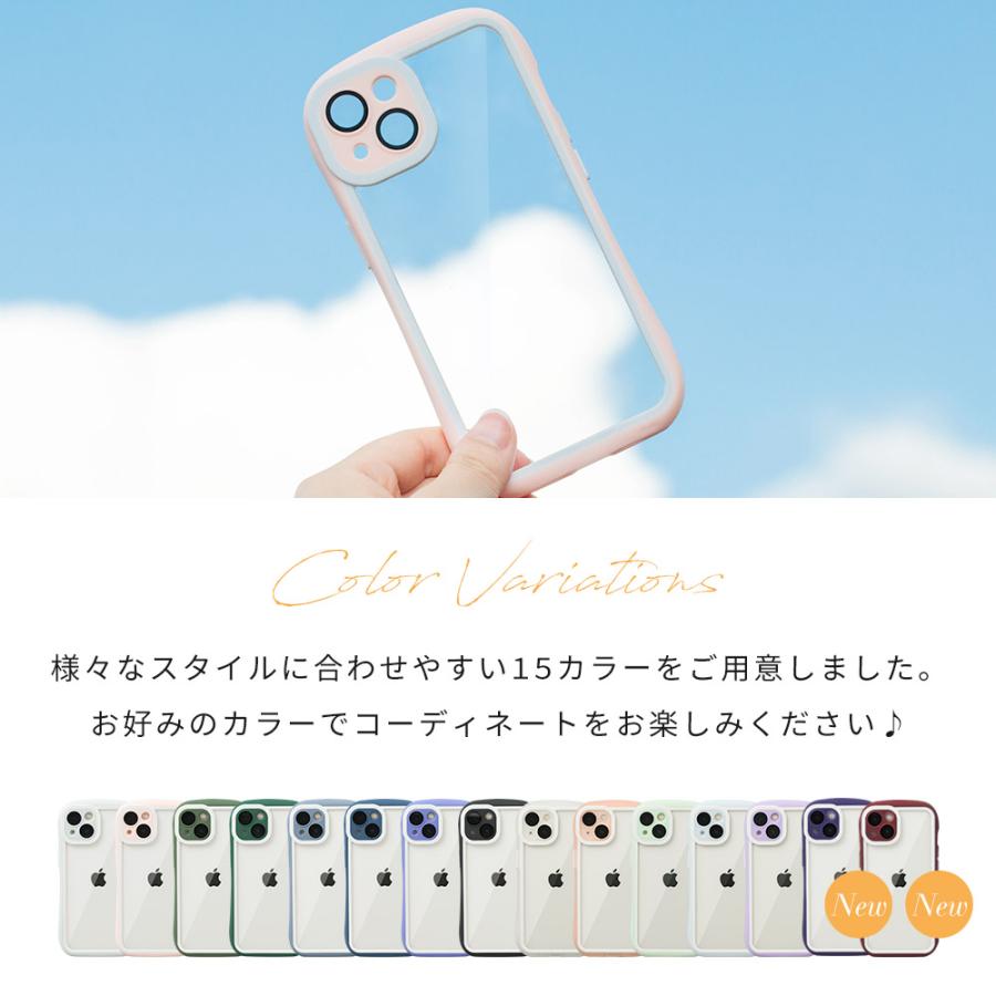 iPhone14 ケース iPhone13 ケース クリア iPhone12 ケース 透明 iPhone おしゃれ 韓国 ケース かわいい 可愛い アイフォン13 耐衝撃 dm 「アイビーン」｜designmobile｜11