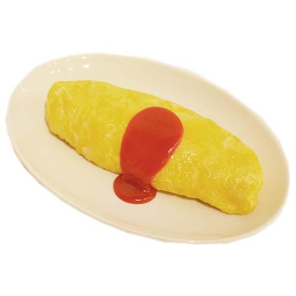 最安 食品サンプル 展示用 オムライス 皿付き オブジェ インテリア 激安の Iniciatupyme Cl