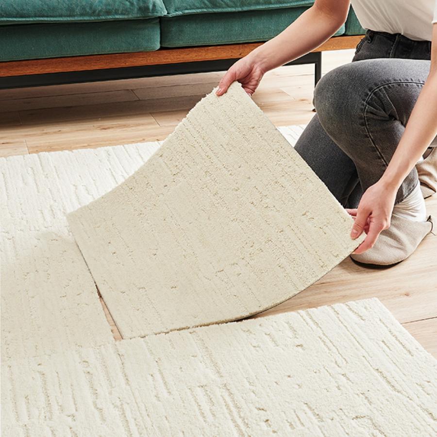 川島織物セルコン ラグ タイルカーペット 50×50cm 6枚入 川島織物セルコン ラグ タイルカーペット 50×50cm 6枚入