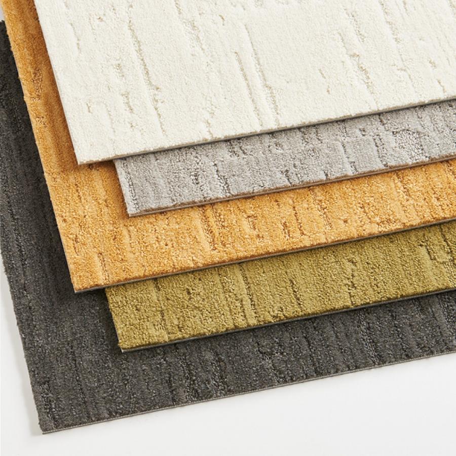 未使用　川島織物セルコン　ユニットラグ　50×50cmが6枚入り 川島織物セルコン ラグ タイルカーペット 50×50cm 6枚入