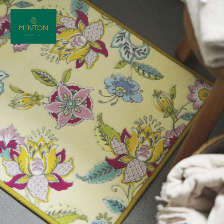 MINTON（ミントン） バスマット シンクロナイズハドンフラワー 50x80cm