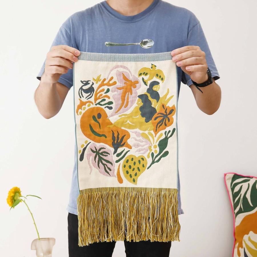 川島織物セルコン タペストリー かわいい ウィービングタペストリー