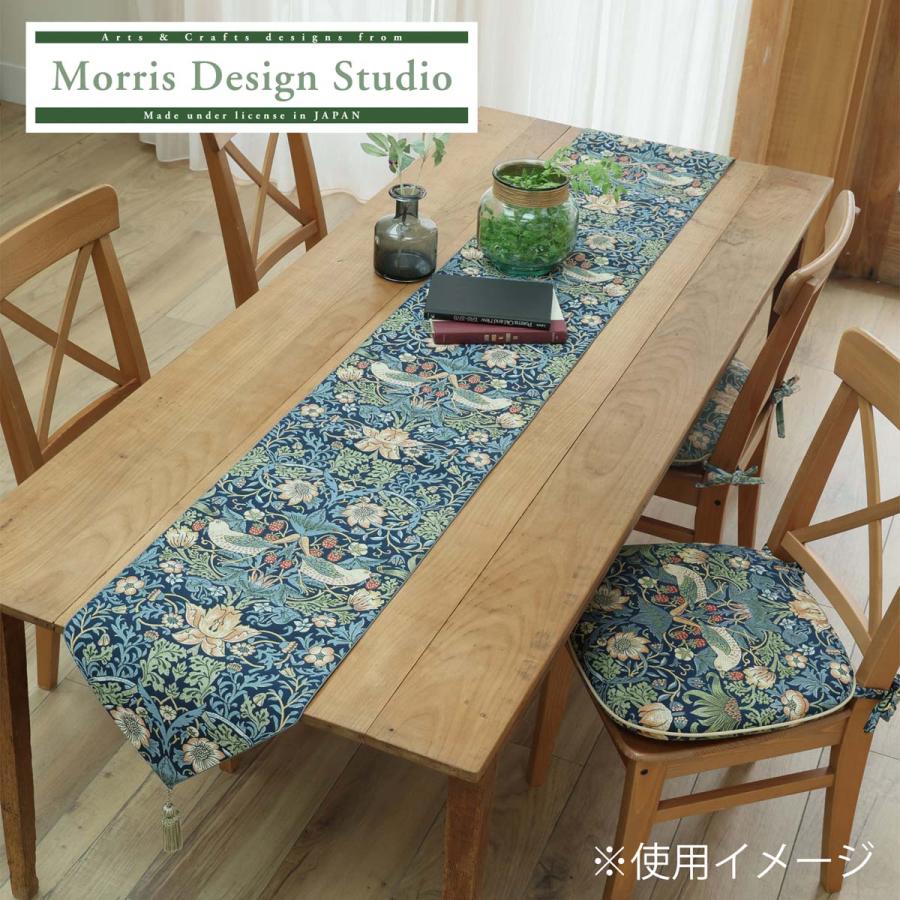 テーブルランナー MORRIS ウィリアムモリス イチゴドロボウ 35ｘ180Vcm 川島織物セルコン 送料無料 HN1711｜designport｜09