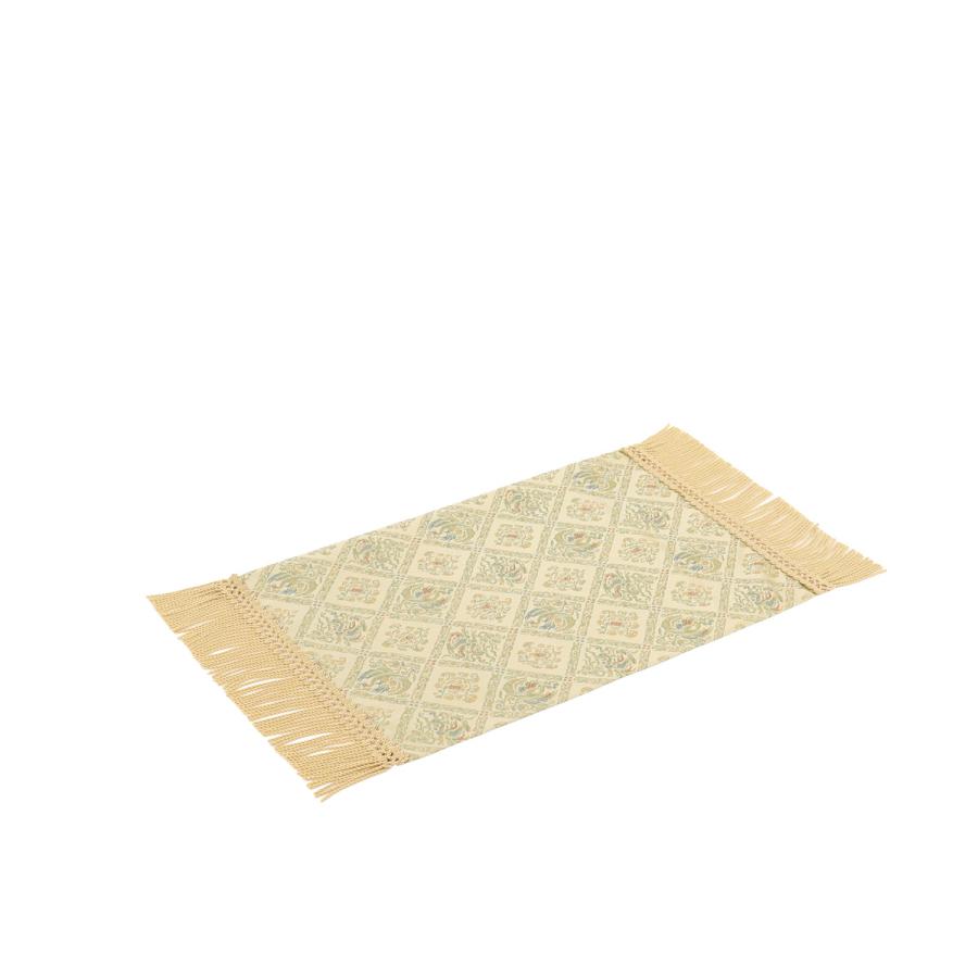 川島織物セルコン 箱入り織りセンター テーブルセンター 麟鳳襷紋 りん