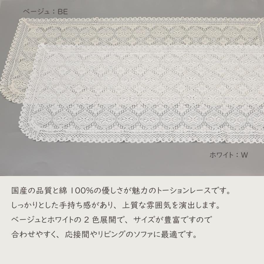 川島織物セルコン 椅子掛け 3人掛け用 レース オールトーションレース